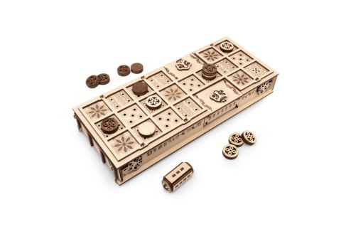 EWA Drewniane Puzzle 3D - Gra Planszowa Ur i Senet