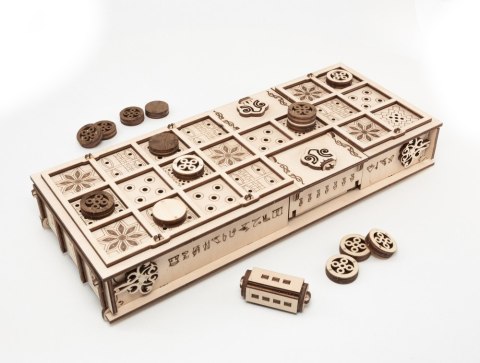 EWA Drewniane Puzzle 3D - Gra Planszowa Ur i Senet