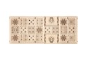 EWA Drewniane Puzzle 3D - Gra Planszowa Ur i Senet