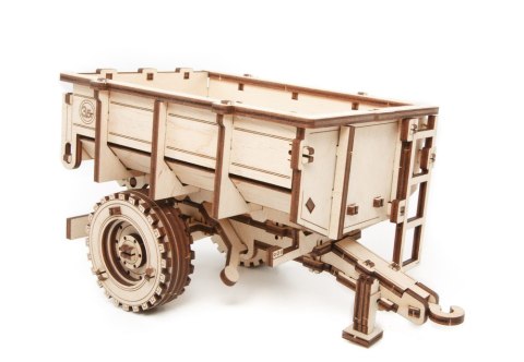 EWA Drewniane Puzzle 3D - Przyczepa Do Traktora