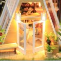 Składany Drewniany Model LED - Peter's Dream Hut