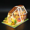 Składany Drewniany Model LED - Peter's Dream Hut