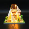 Składany Drewniany Model LED - Peter's Dream Hut