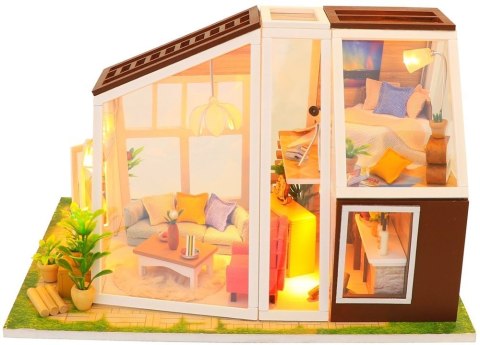 Składany Drewniany Model LED - Peter's Dream Hut
