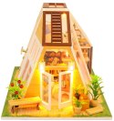 Składany Drewniany Model LED - Peter's Dream Hut