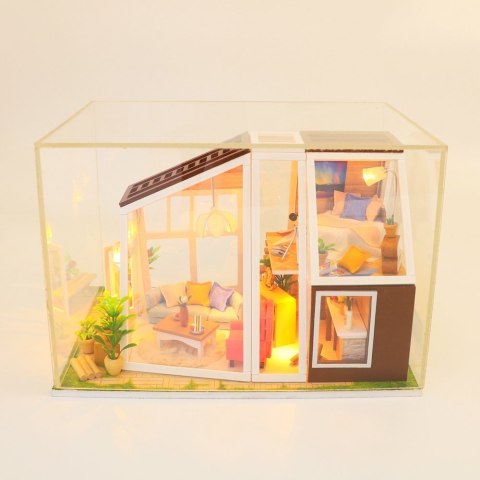 Składany Drewniany Model LED - Peter's Dream Hut