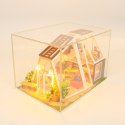 Składany Drewniany Model LED - Peter's Dream Hut