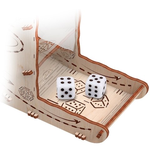 Mr.Playwood Drewniane Puzzle 3D - Wieża do Kości