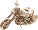 ROBOTIME Drewniane Puzzle 3D - Motocykl Cruiser