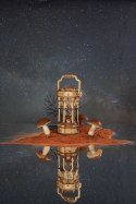 ROBOTIME Drewniane Puzzle 3D - Pozytywka LED Wiktoriańska Lampa