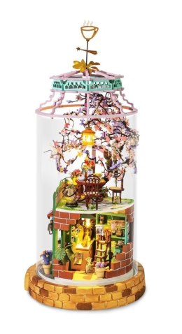 ROBOTIME Składany Model LED w Akrylowej Tubie - Magiczna Kawiarnia