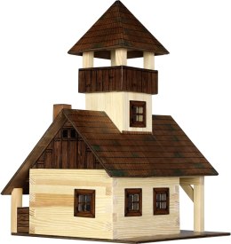 Walachia Składany Drewniany Model 3D - Chatka Turystyczna
