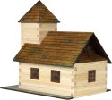 Walachia Składany Drewniany Model 3D - Kościół