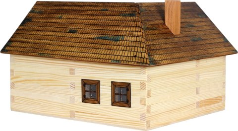 Walachia Składany Drewniany Model 3D - Samotny Dom