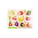 TOOKY TOY Puzzle Układanka Z Pinezkami Owoce