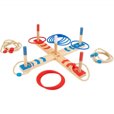 TOOKY TOY Drewniana Gra Fun Serso Zręcznościowa Ring Cross