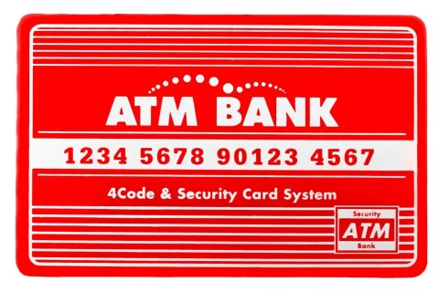 ATM Bankomat Czerwony PL