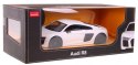 Autko R C Audi R8 Biały 1 24 RASTAR