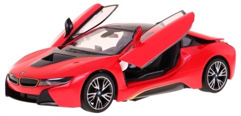 Autko R C BMW i8 Czerwony 1 14 RASTAR
