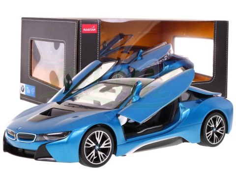 Autko R C BMW i8 Niebieski 1 14 RASTAR