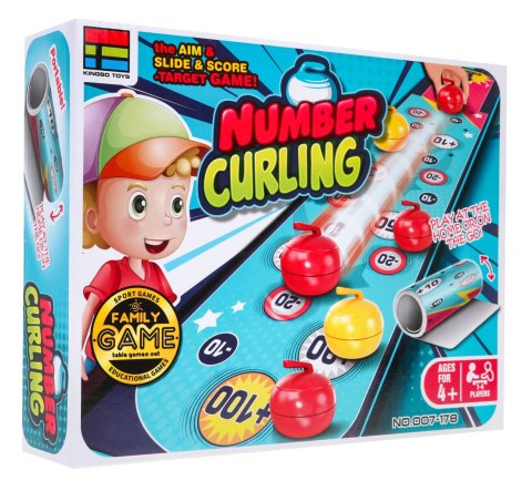Zespołowa gra zręcznościowa "Curling na Punkty"
