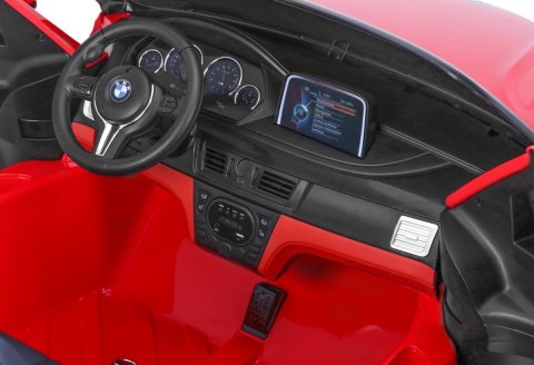 Pojazd BMW X6M 2 os XXL Czerwony