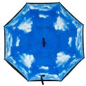 PARASOL ODWROTNIE OTWIERANY SKŁADANY NIEBO