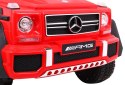 Pojazd Mercedes G63 6x6 Czerwony