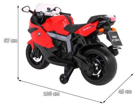Pojazd Motor BMW K1300S Czerwony Wolny start