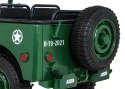 Pojazd Retro Wojskowy 4x4 Zielony