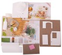 DOMEK DLA LALEK PIĘTROWY DREWNIANY MODEL DO ZŁOŻENIA LED