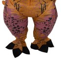 KOSTIUM STRÓJ DMUCHANY DINOZAUR T-REX GIGANT BRĄZOWY 1.5-1.9M