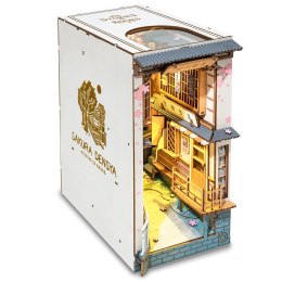 ROBOTIME Składany Drewniany Model LED - Sakura Densya