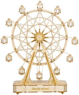 Drewniany Model Puzzle 3D Diabelski Młyn Pozytywka