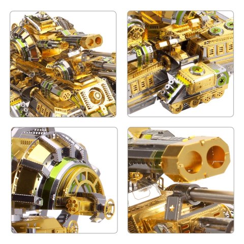 Piececool Puzzle Metalowe Model 3D - Czołg Superciężki Skynet Spider