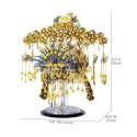 Piececool Puzzle Metalowe Model 3D - Diadem Feniksa