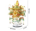 Piececool Puzzle Metalowe Model 3D - Diadem Garuda