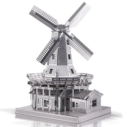 Piececool Puzzle Metalowe Model 3D - Holenderski Wiatrak