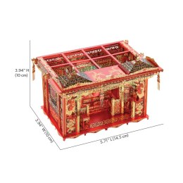 Piececool Puzzle Metalowe Model 3D - Łóżko Weselne