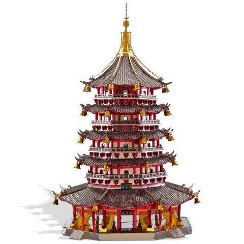 Piececool Puzzle Metalowe Model 3D - Pagoda Leifeng