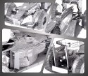Piececool Puzzle Metalowe Model 3D - Wyścigówka