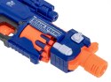 KARABIN NA PIANKOWE STRZAŁKI BĘBENKOWY BLAZE STORM + CELOWNIK + 20 STRZAŁEK NIEBIESKI