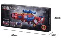 KARABIN NA PIANKOWE STRZAŁKI MASZYNOWY BLAZE STORM + 20 STRZAŁEK CZERWONY