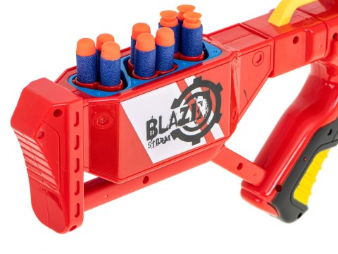KARABIN NA PIANKOWE STRZAŁKI MASZYNOWY BLAZE STORM + 20 STRZAŁEK CZERWONY