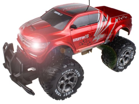 SAMOCHÓD RC WINYEA W3818 RAMPAGE CZERWONY