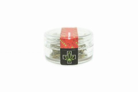 CBD Kwiaty Konopi "Strawberry Haze" 0,3 g