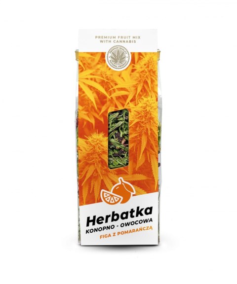 Herbatka konopno owocowa "FIGA Z POMARAŃCZĄ" 45 g