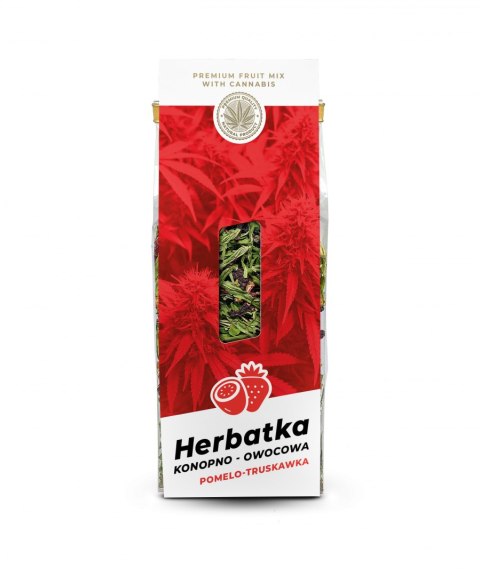 Herbatka konopno owocowa "POMELO - TRUSKAWKA" 45 g