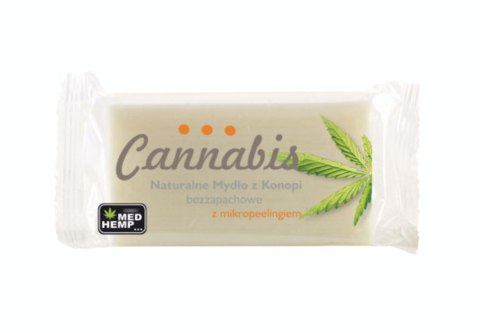 Mydło konopne naturalne 100 g z mikropeelingiem 100 g