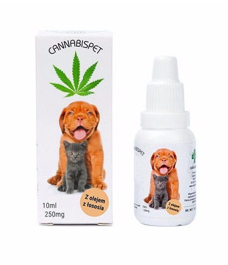 OLEJ Z KONOPI CBD 2,5% | Dla zwierząt